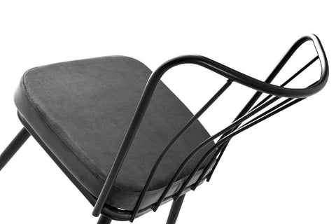 SD Home Black Chair Set (2 قطعة) 974NMB1185