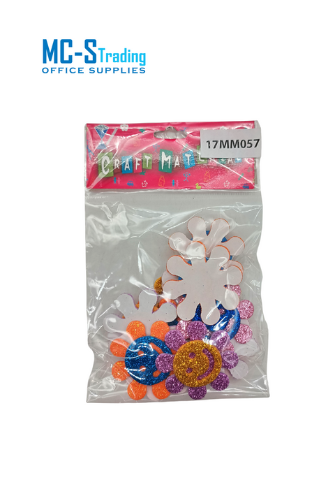 Craft Material Flowers Glittered 17MM057