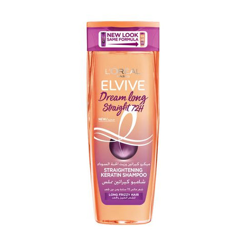 L'Oreal Elvive Dream Long Straight 72 H keratin Shampoo 400ml