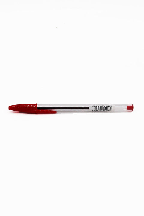 Bic Cristal Medium Red