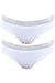 Calvin Klein  Women's 2 Pack White  Panties  QD3584E 100