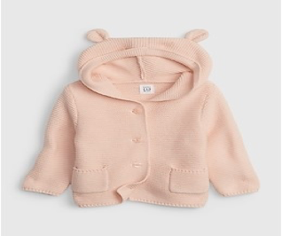 Gap Baby Girls Pink Sweater(zone7)