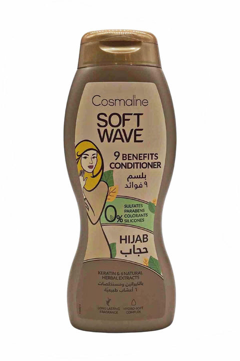 Cosmaline Soft Wave Hijab Conditioner Sulfate Free 400ml 5281019041214