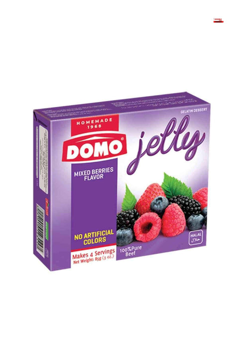 Domo Jelly Beef Mixed Berries 85g