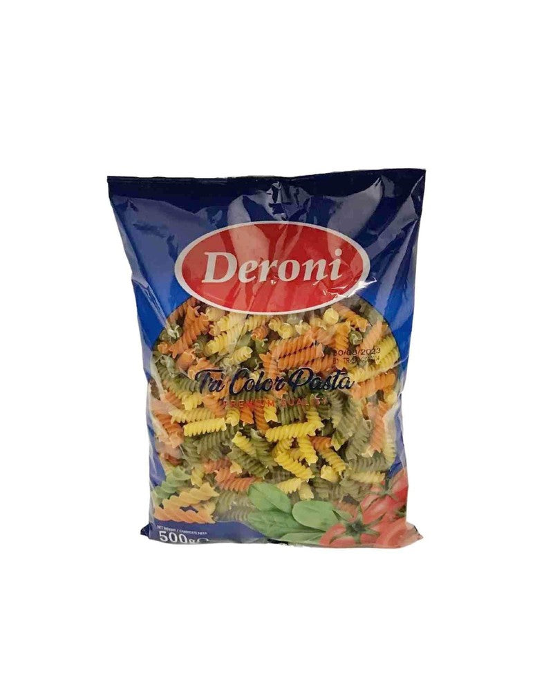 De Roni Cubes Deroni Tri Color Pasta Premium Quality 500g | Deroni In Lebanon ...