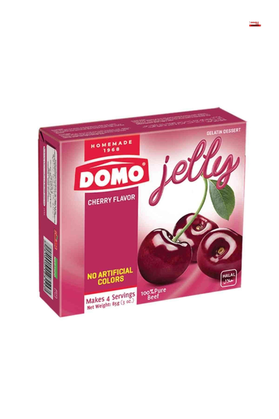 Domo Pure Beef Jelly Cherry Flavor 85g | Domo In Lebanon