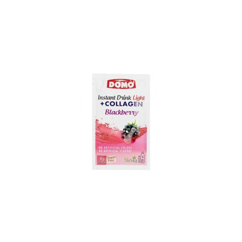 Domo Instant Drink Light + Collagen Blackberry 8G