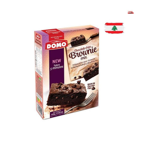 Domo Chocolate Chips Brownie Mix 500g