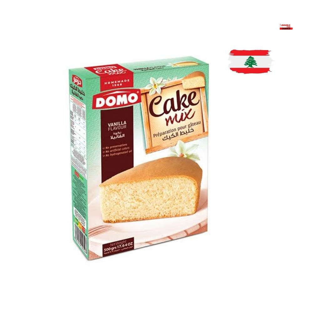 Domo Cake Mix Vanilla Flavour 500g SuperDokan