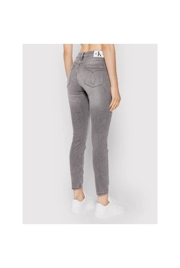 Calvin Klein Women's Gray Skinny Fit Jeans J20J216501 1BZ