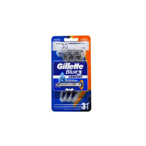 Gillette Blue 3 ComfortGel 3 Pcs