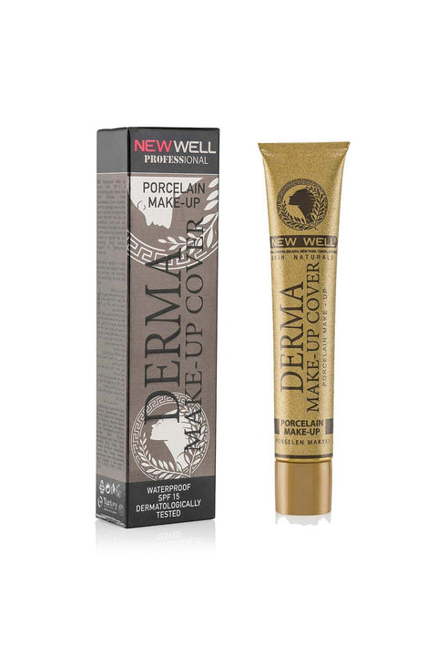 New Well Derma Make-Up Cover Foundation - Platinium