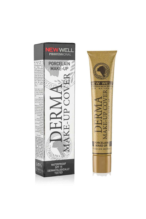New Well Derma Make-Up Cover Foundation - Silver