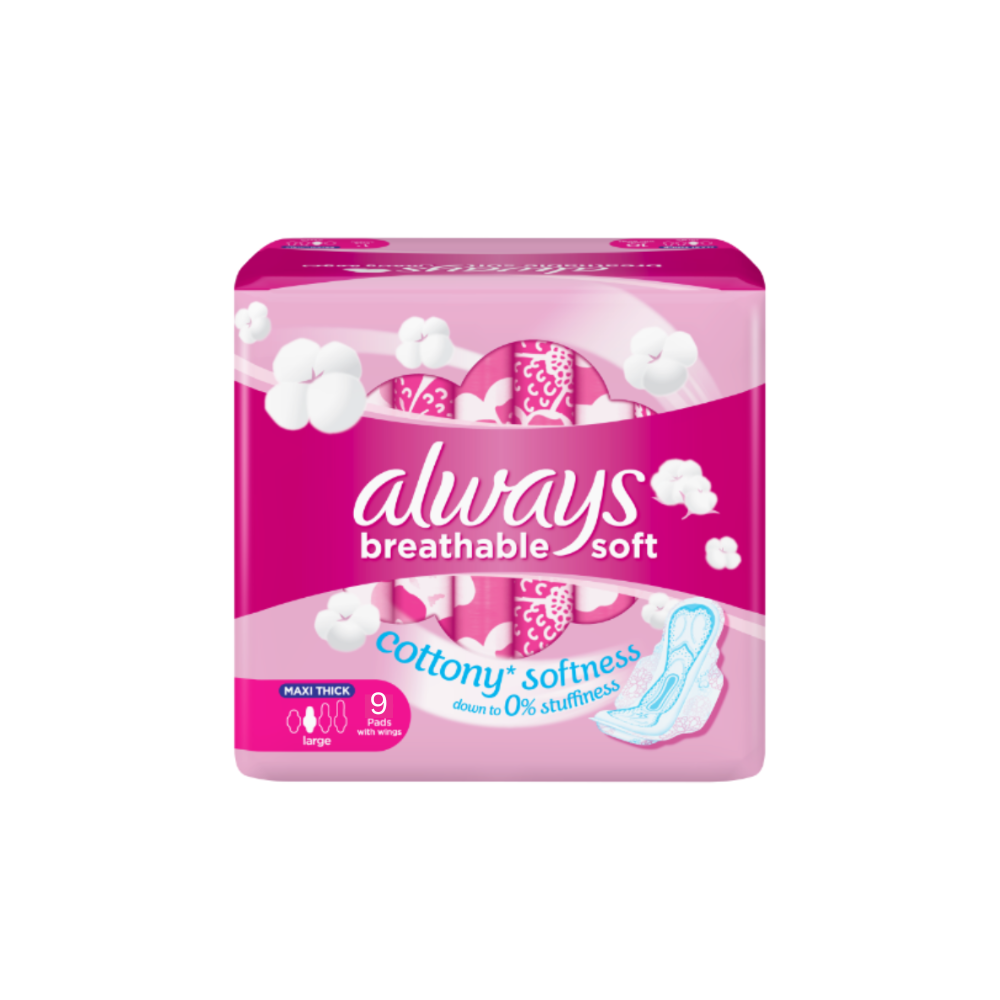 Always Breathable Soft 9 pads – SuperDokan