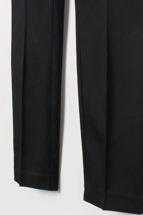 H&M  Women's Black Ankle-length Trousers 0783346001 (FL77)(AA59)