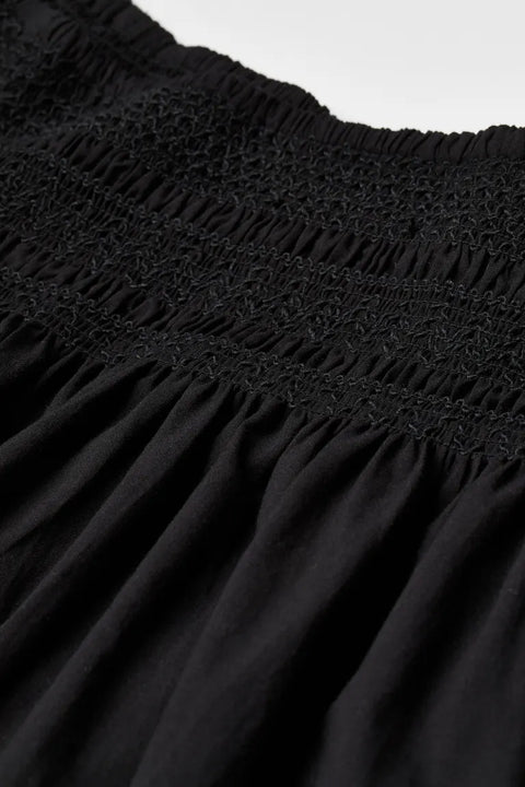 H&M Women's Black Off-the-shoulder Dress 0862109001 (shr)