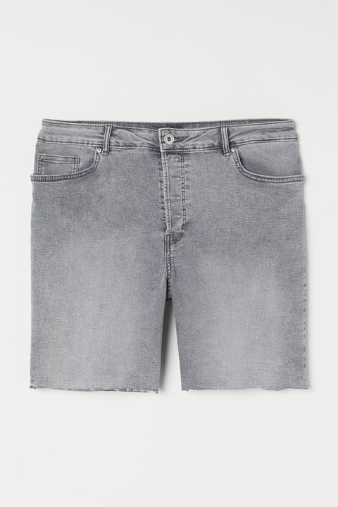 H&M  Women's Gray Denim Shorts 0974800002