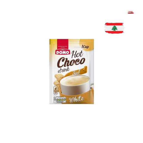 Domo Hot Choco Drink 3in1 White Chocolate 28g