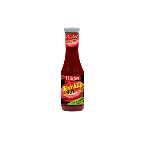 Puidor Tomato Ketchup Hot 340g | Puidor In Lebanon