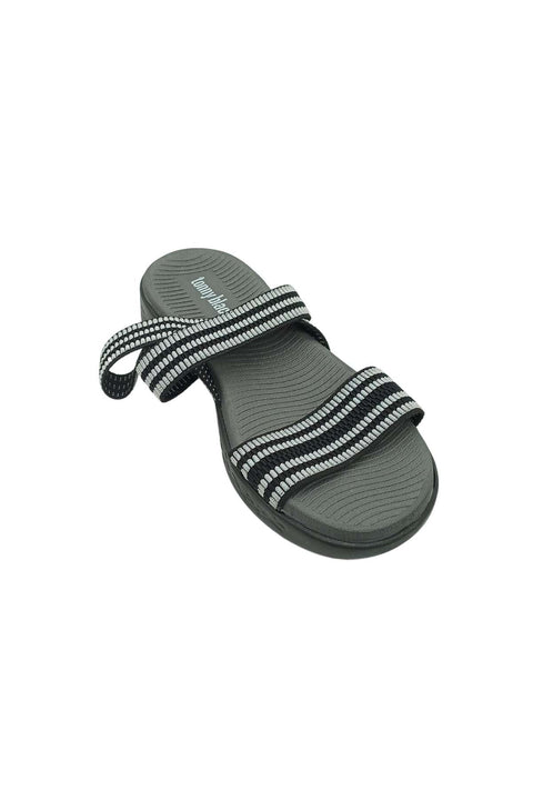 Tonny Black Women's Black & Gray Sandals Tbems-1_313
