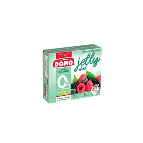Domo Jelly Mixed Berries Flavor Diet 30G