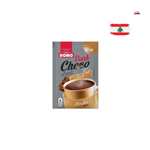 Domo Dark Choco Drink 3in1 Mocha Flavor 22g