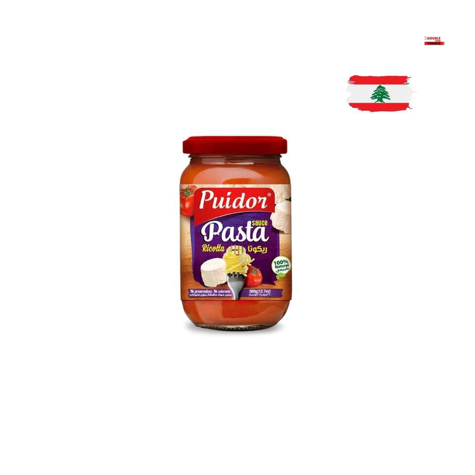 Puidor Pasta Sauce Ricotta 360g | Puidor In Lebanon