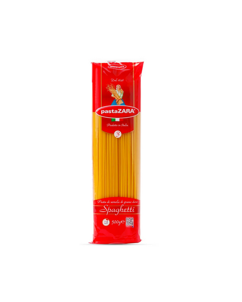 المعكرونة زارا السباغيتي 3 المعكرونة 500G