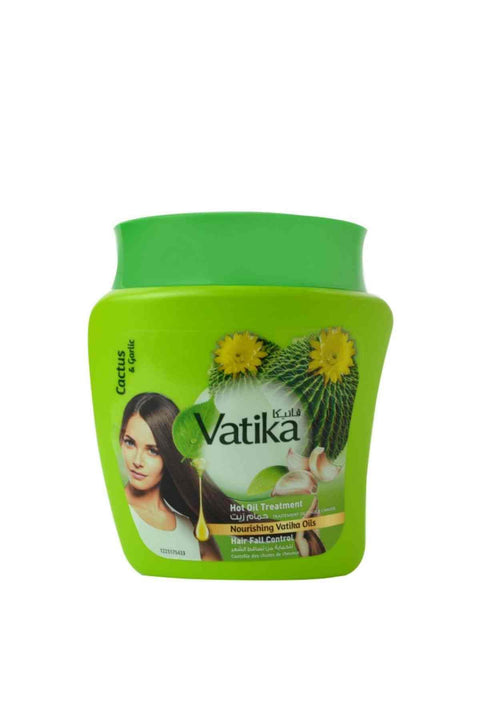 Vatika Hot Oil Treatment Hair Fall Control Cactus and Garlic 1Kg | Vatika In Lebanon