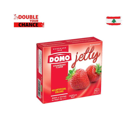 Domo Jelly Strawberry Flavor 85g